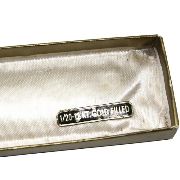 Vintage Coro Necklace & Screw Back Earring Set Gold Filled Original Box -Hey Viv - Picture 4 of 11